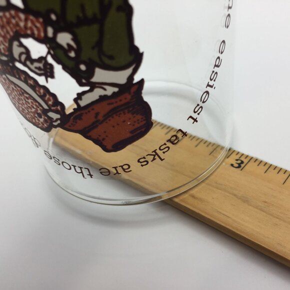 Vintage Limited Edition 6" Holly Hobbie Coca-Cola Drinking Glass Tasks Done Love - Picture 9 of 11